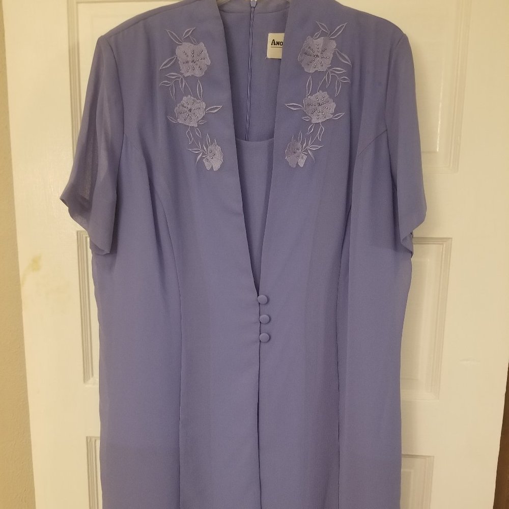 Periwinkle special occasion dress